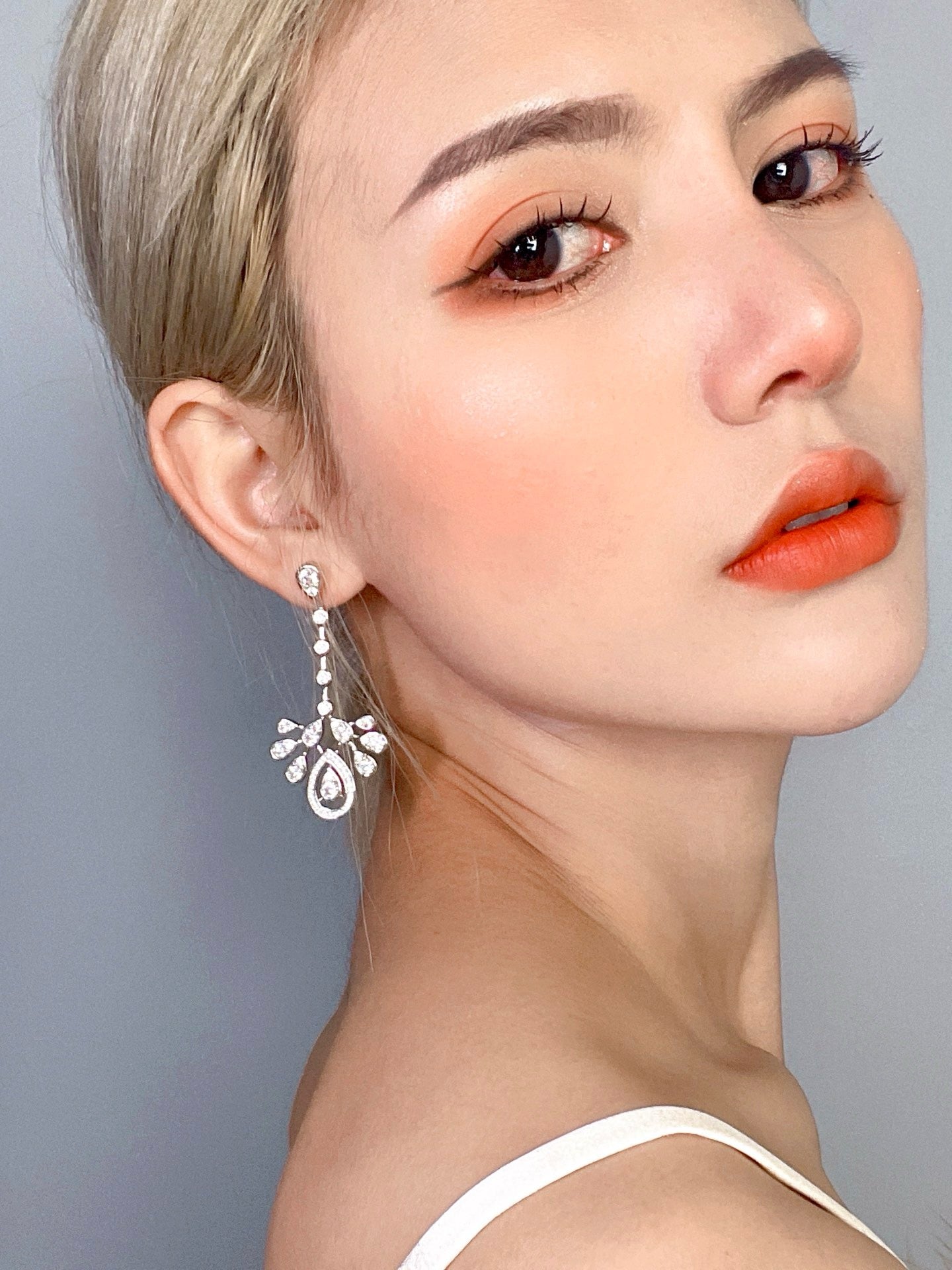 Celestial Spark Drop Earrings
