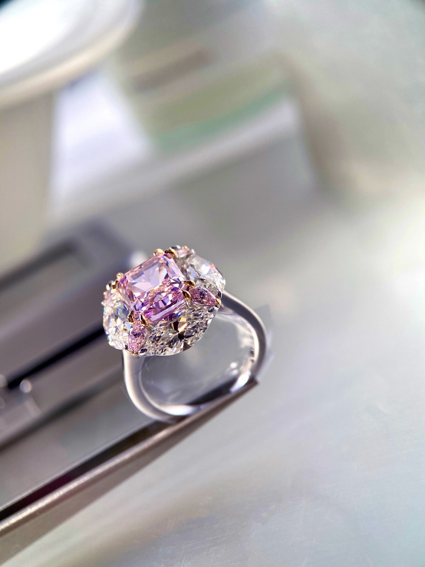 Lavender Luxe Multi-Faceted Ring