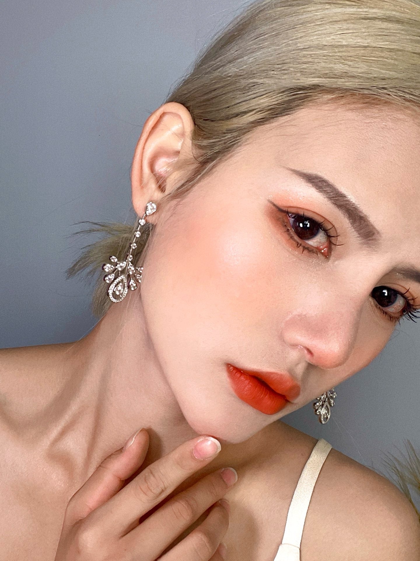 Celestial Spark Drop Earrings