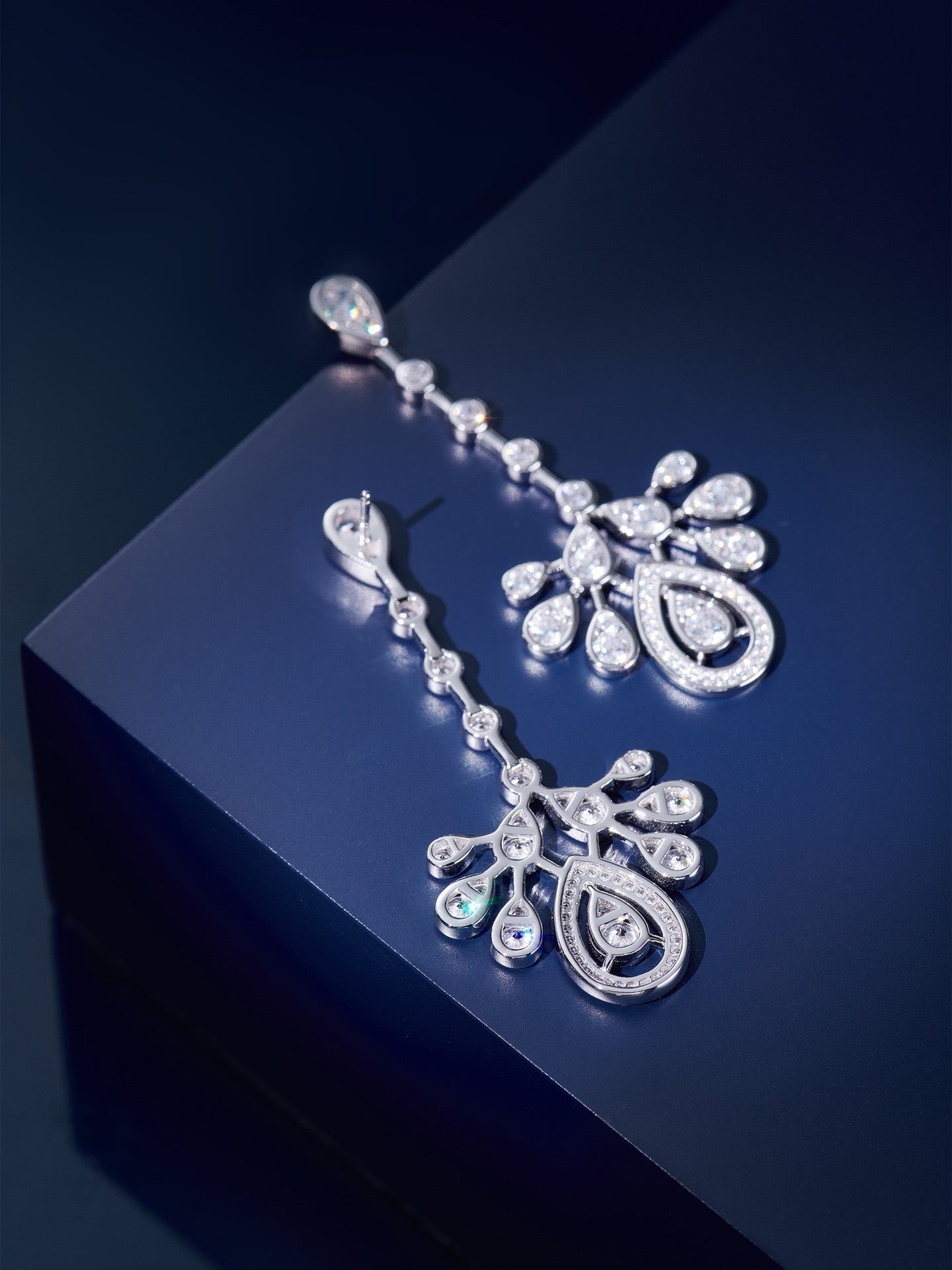 Celestial Spark Drop Earrings
