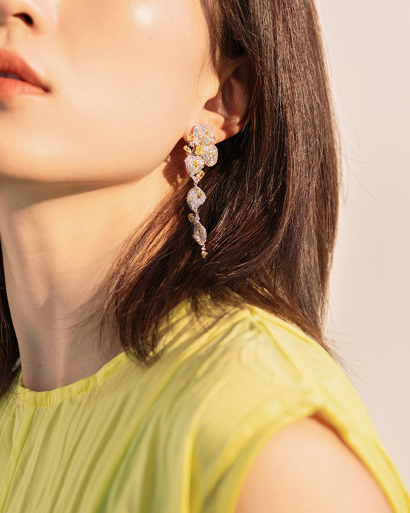Golden Petals Diamond Ensemble Set