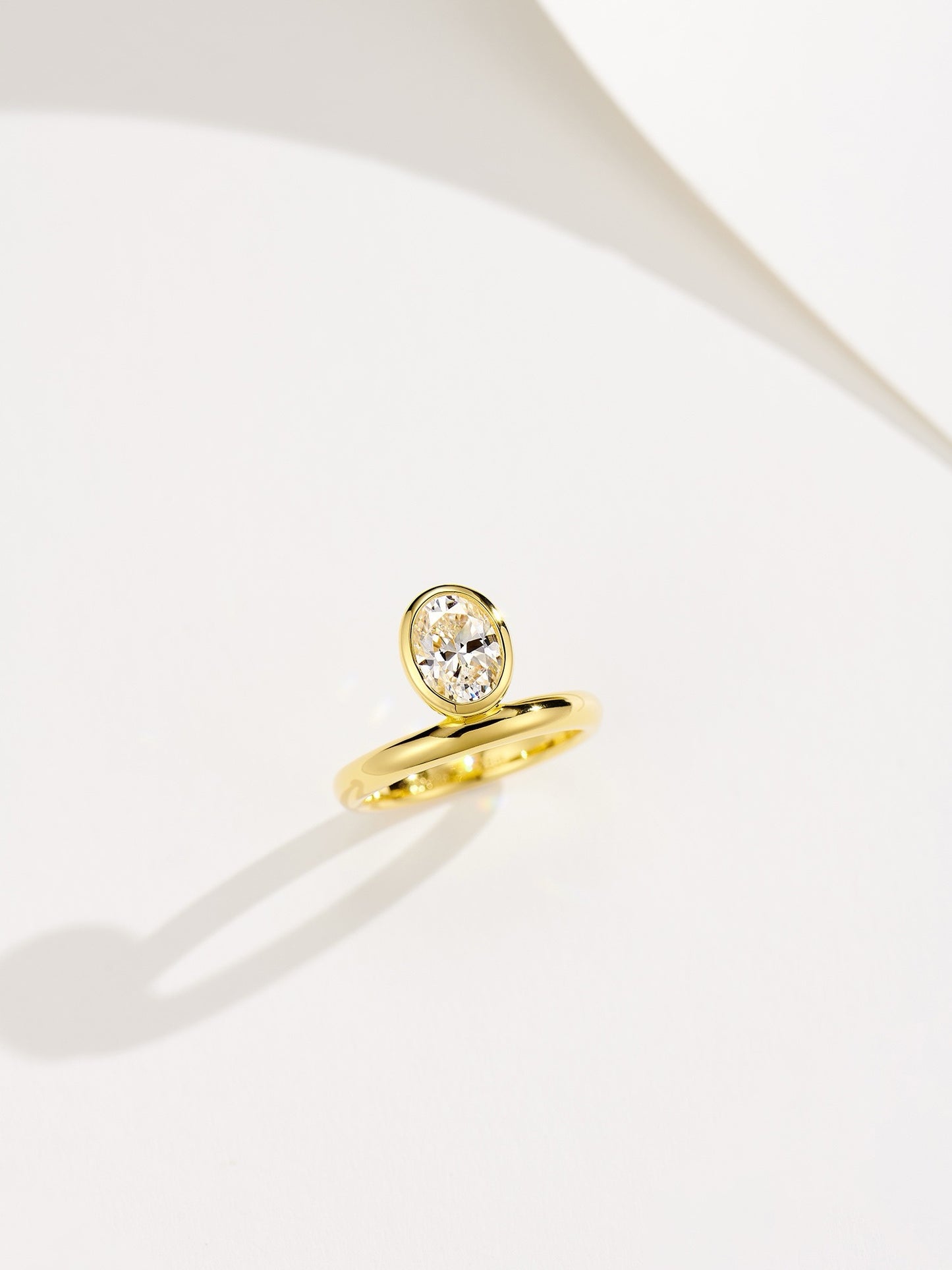 Eternal Shine Vermeil Oval-Cut Eternity Ring