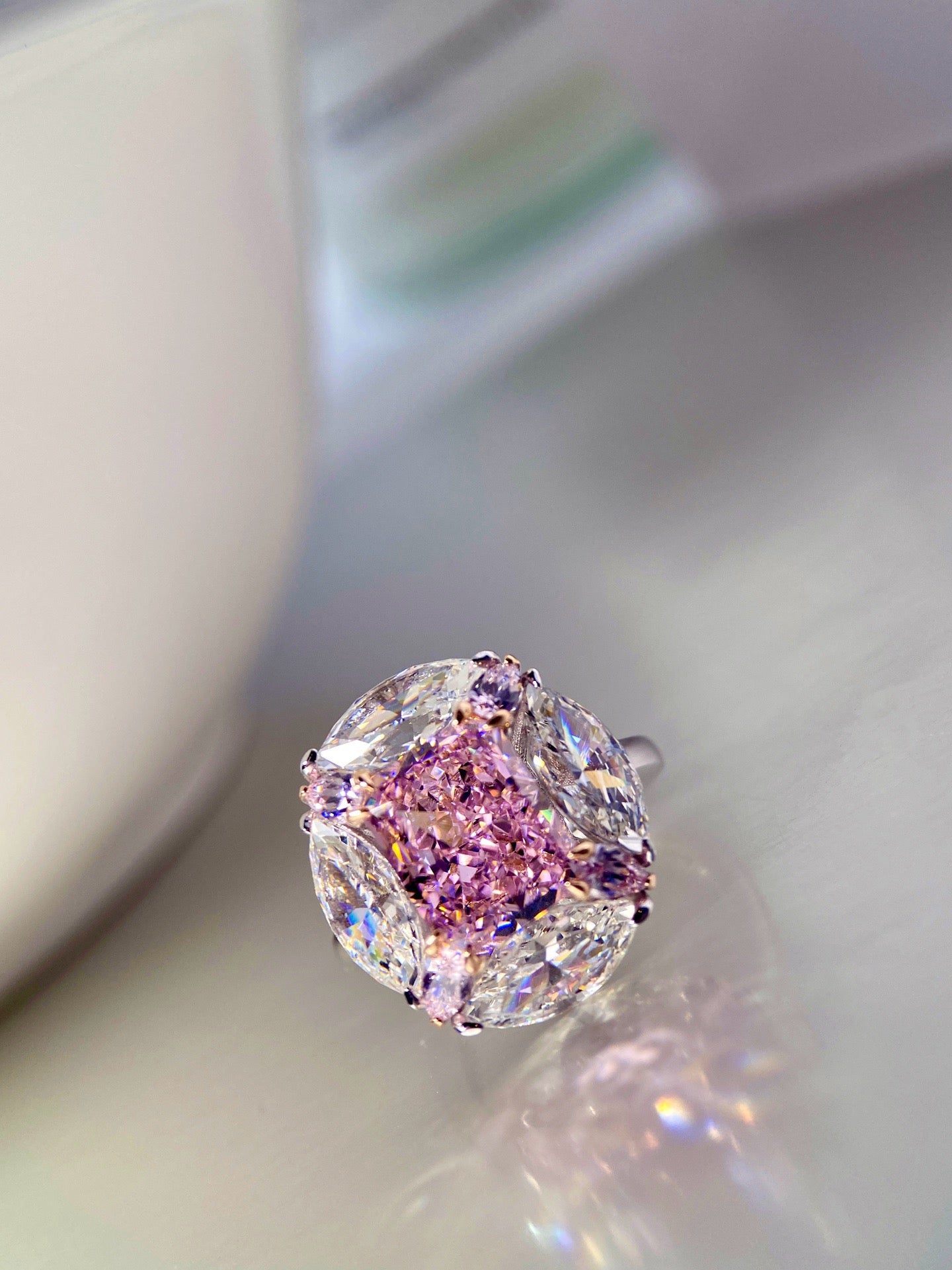 Lavender Luxe Multi-Faceted Ring