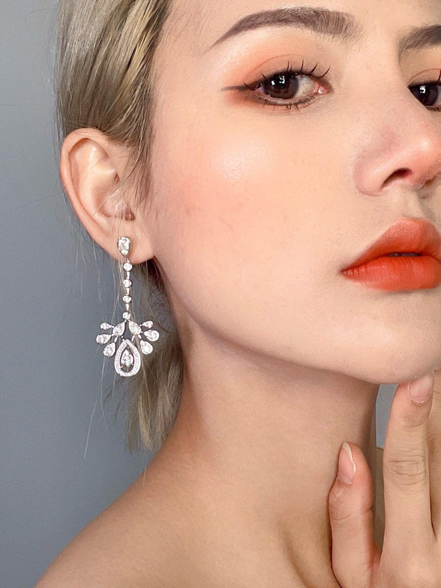 Celestial Spark Drop Earrings