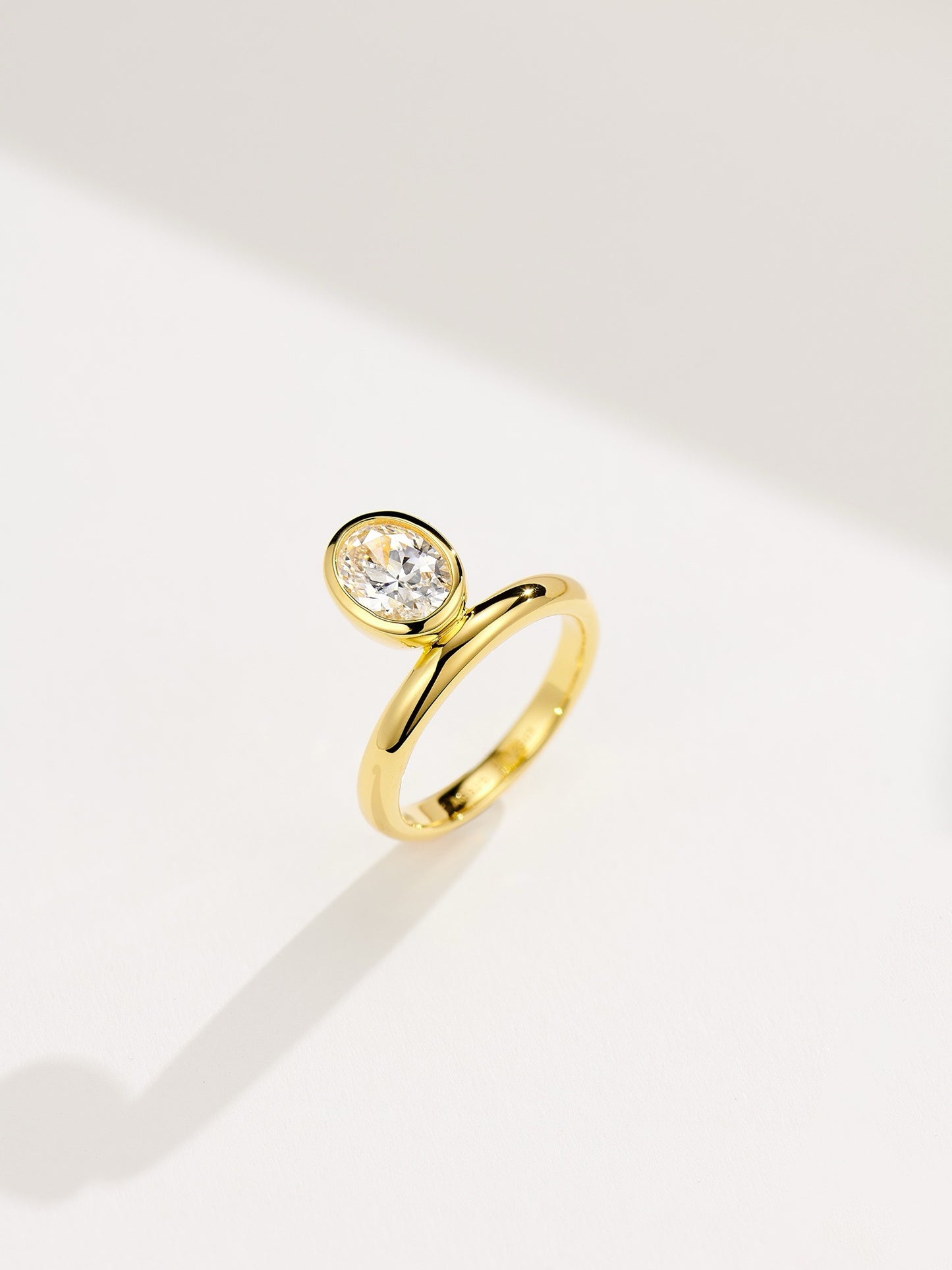 Eternal Shine Vermeil Oval-Cut Eternity Ring