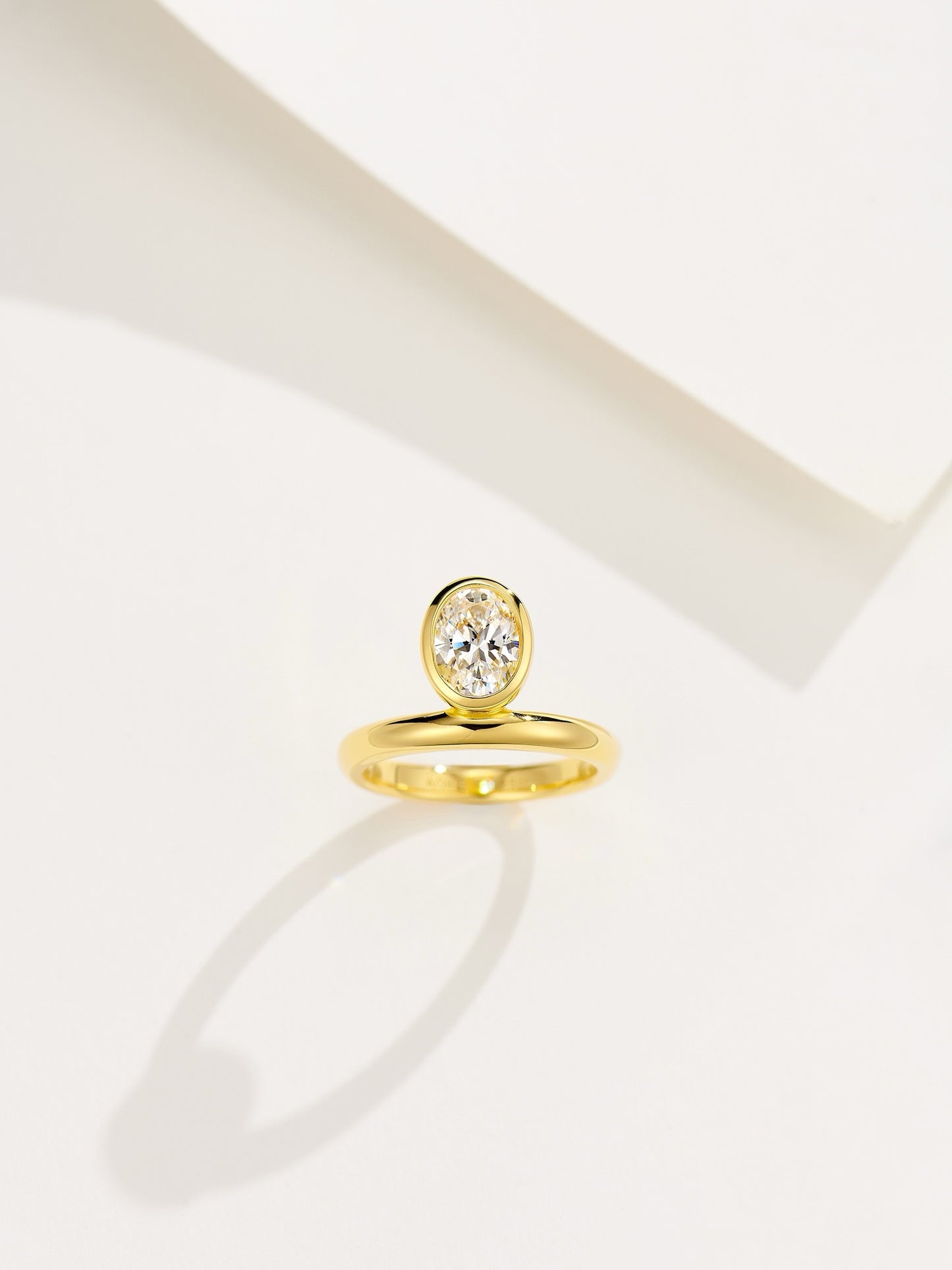 Eternal Shine Vermeil Oval-Cut Eternity Ring