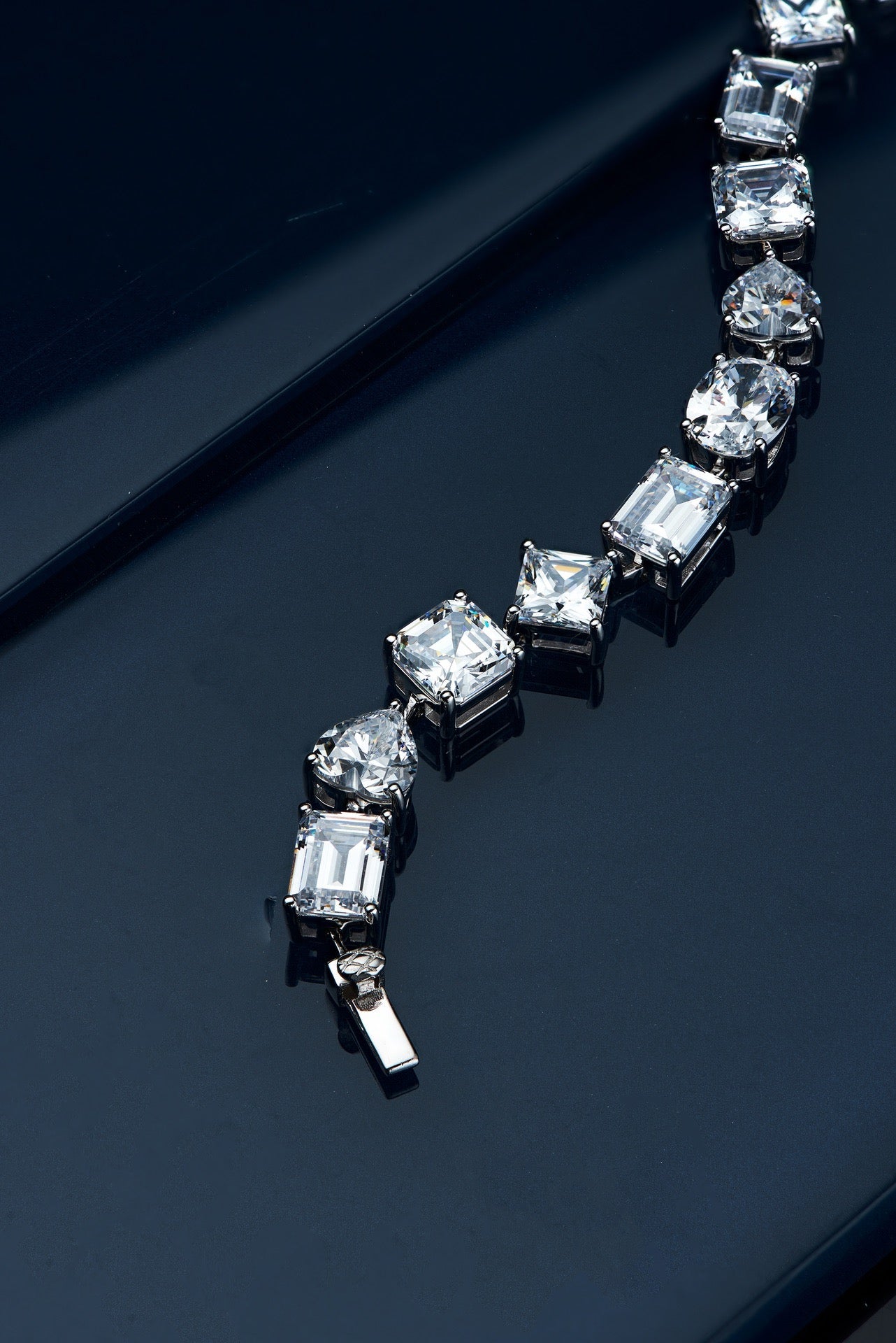 Geometric Brilliance Bracelet