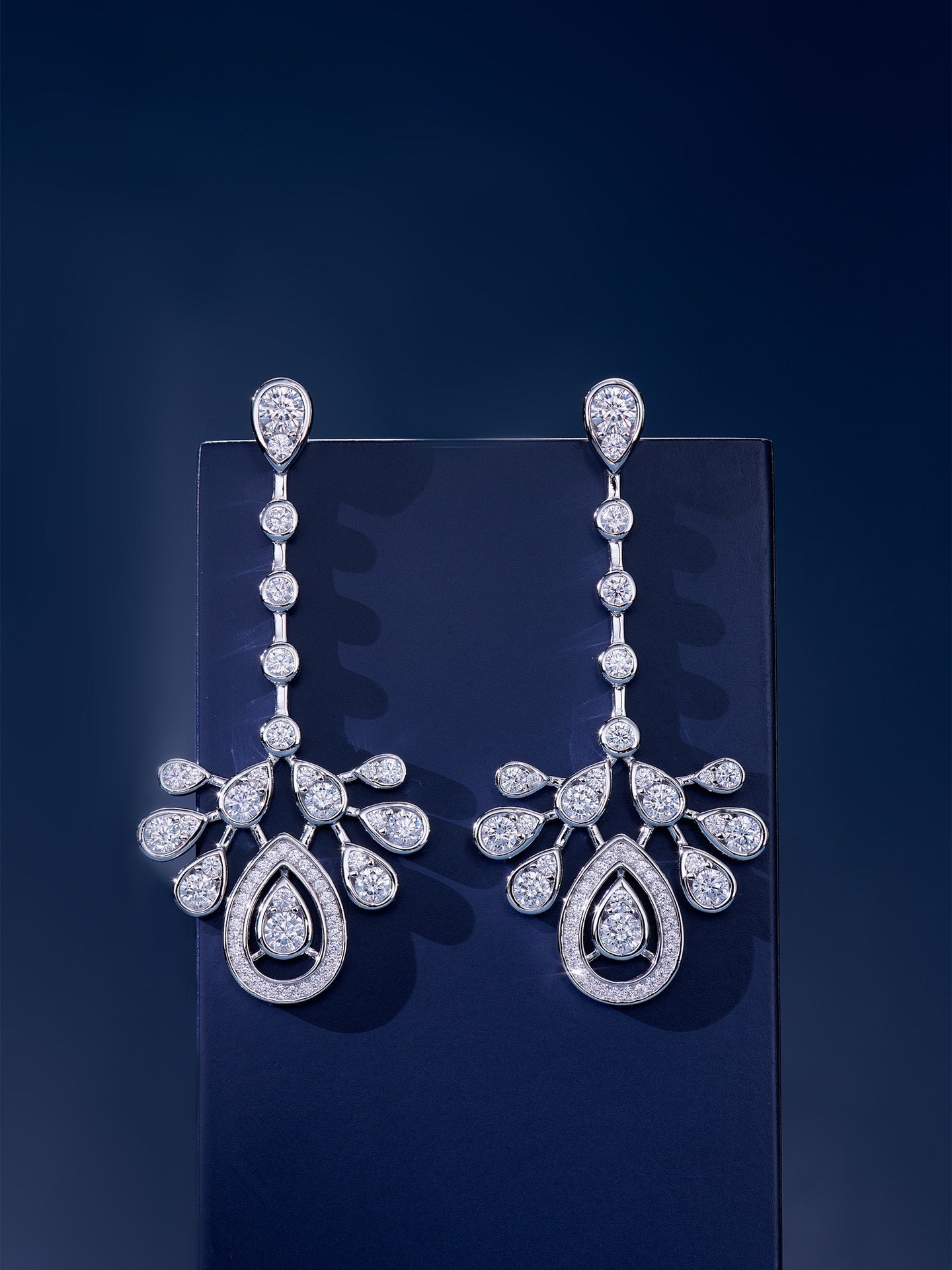 Celestial Spark Drop Earrings