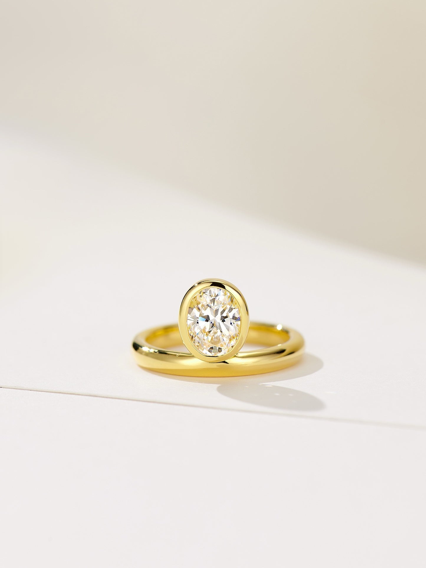 Eternal Shine Vermeil Oval-Cut Eternity Ring