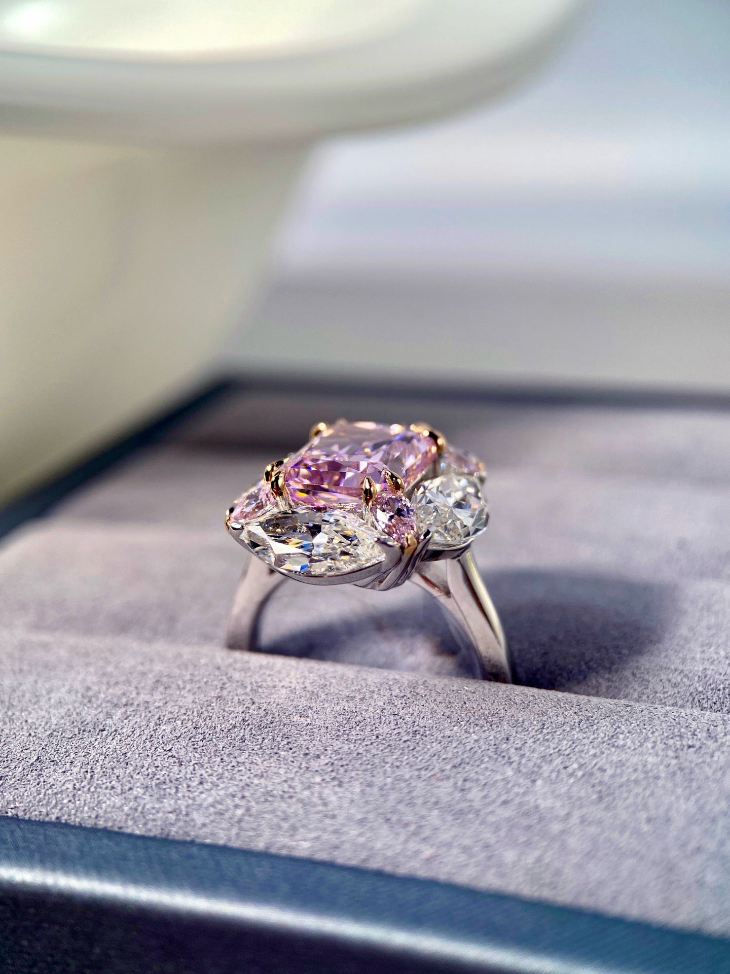 Lavender Luxe Multi-Faceted Ring