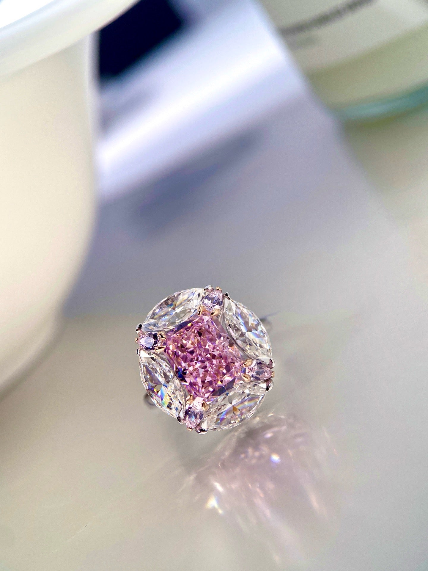 Lavender Luxe Multi-Faceted Ring