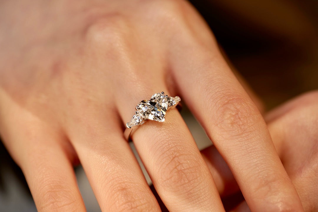 2ct Heart’s Radiance Engagement Ring