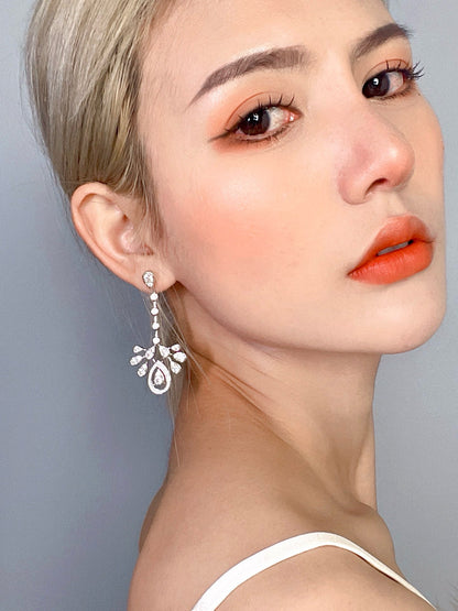 Celestial Spark Drop Earrings