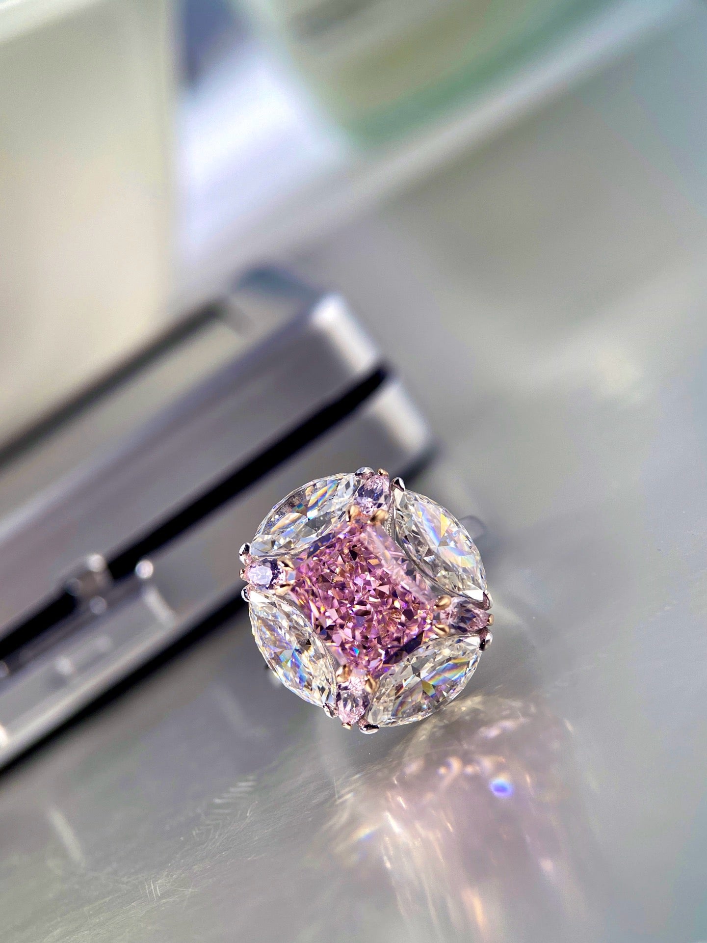 Lavender Luxe Multi-Faceted Ring