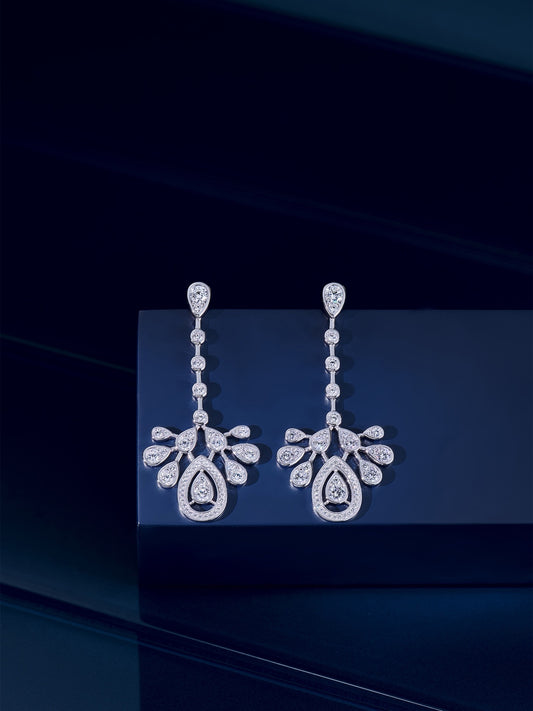 Celestial Spark Drop Earrings