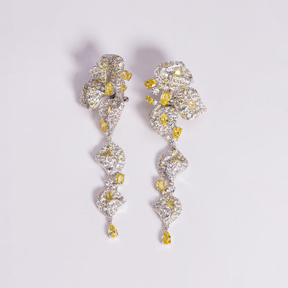 Golden Petals Diamond Ensemble Set