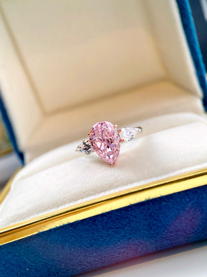 4ct Blush Romance Pink Diamond Ring