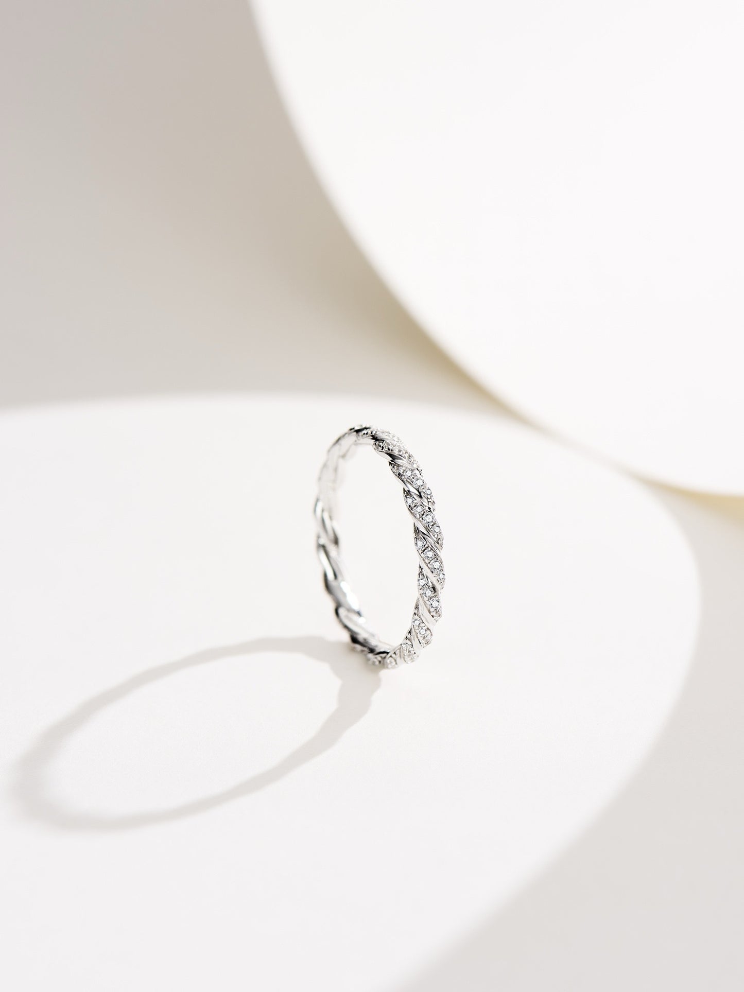 Twined Brilliance Diamond Band