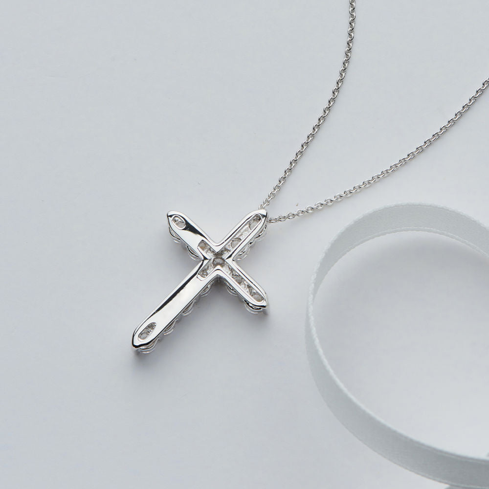 Eternal Light Cross Necklace