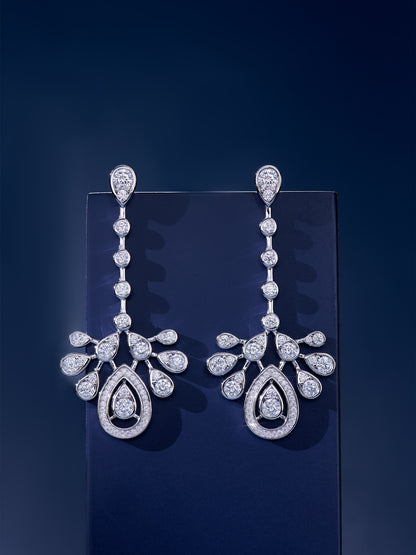 Celestial Spark Drop Earrings