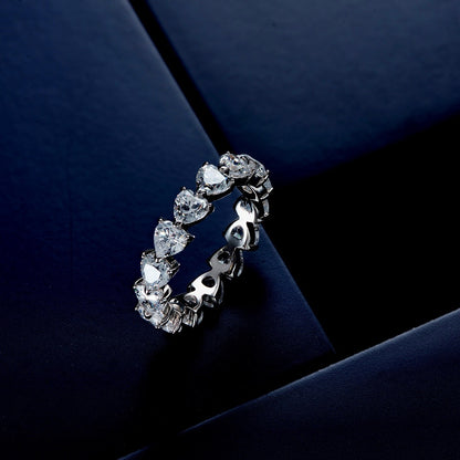 Hearts in Harmony Diamond Ring