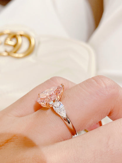 4ct Blush Romance Pink Diamond Ring