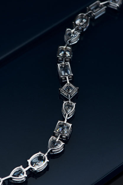 Geometric Brilliance Bracelet