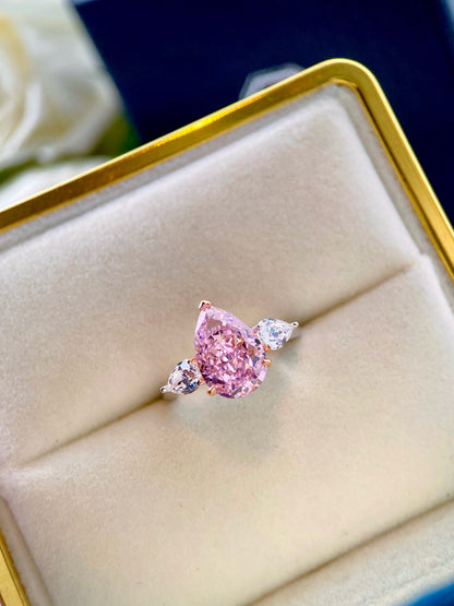 4ct Blush Romance Pink Diamond Ring