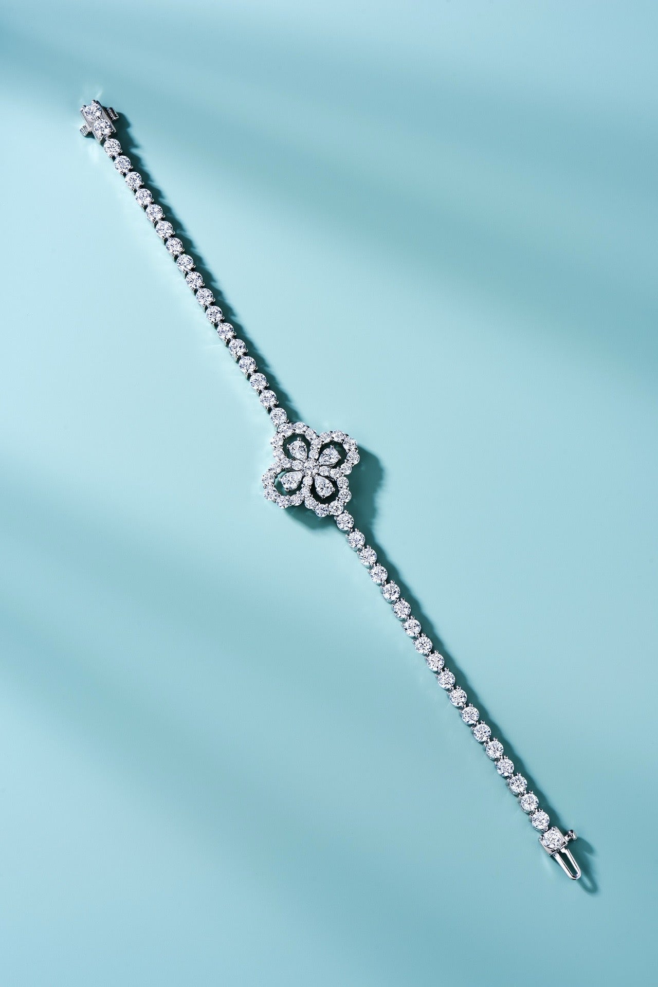 Blossoming Brilliance Diamond Bracelet