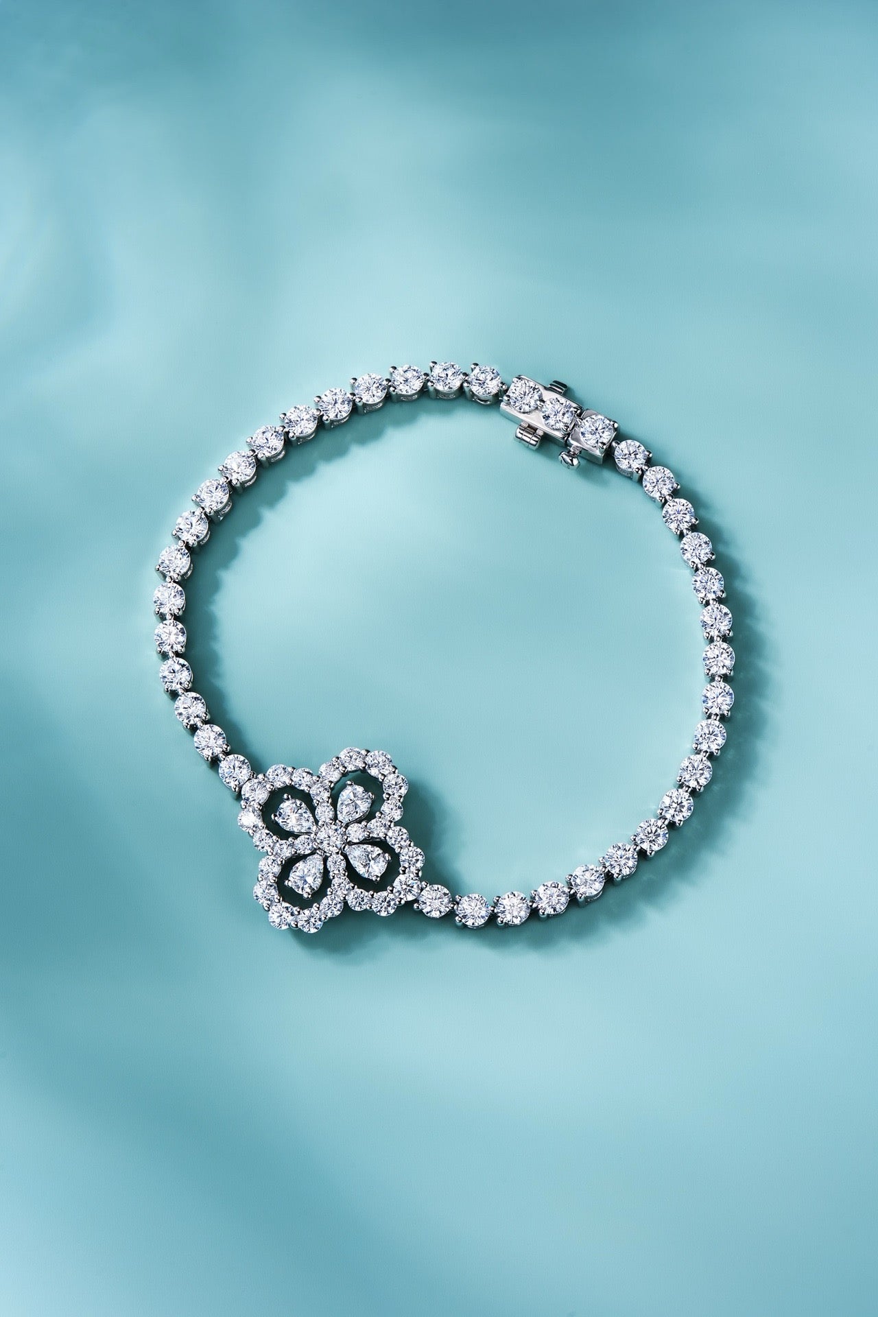 Blossoming Brilliance Diamond Bracelet