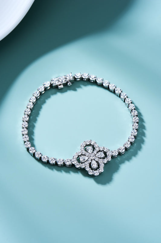 Blossoming Brilliance Diamond Bracelet