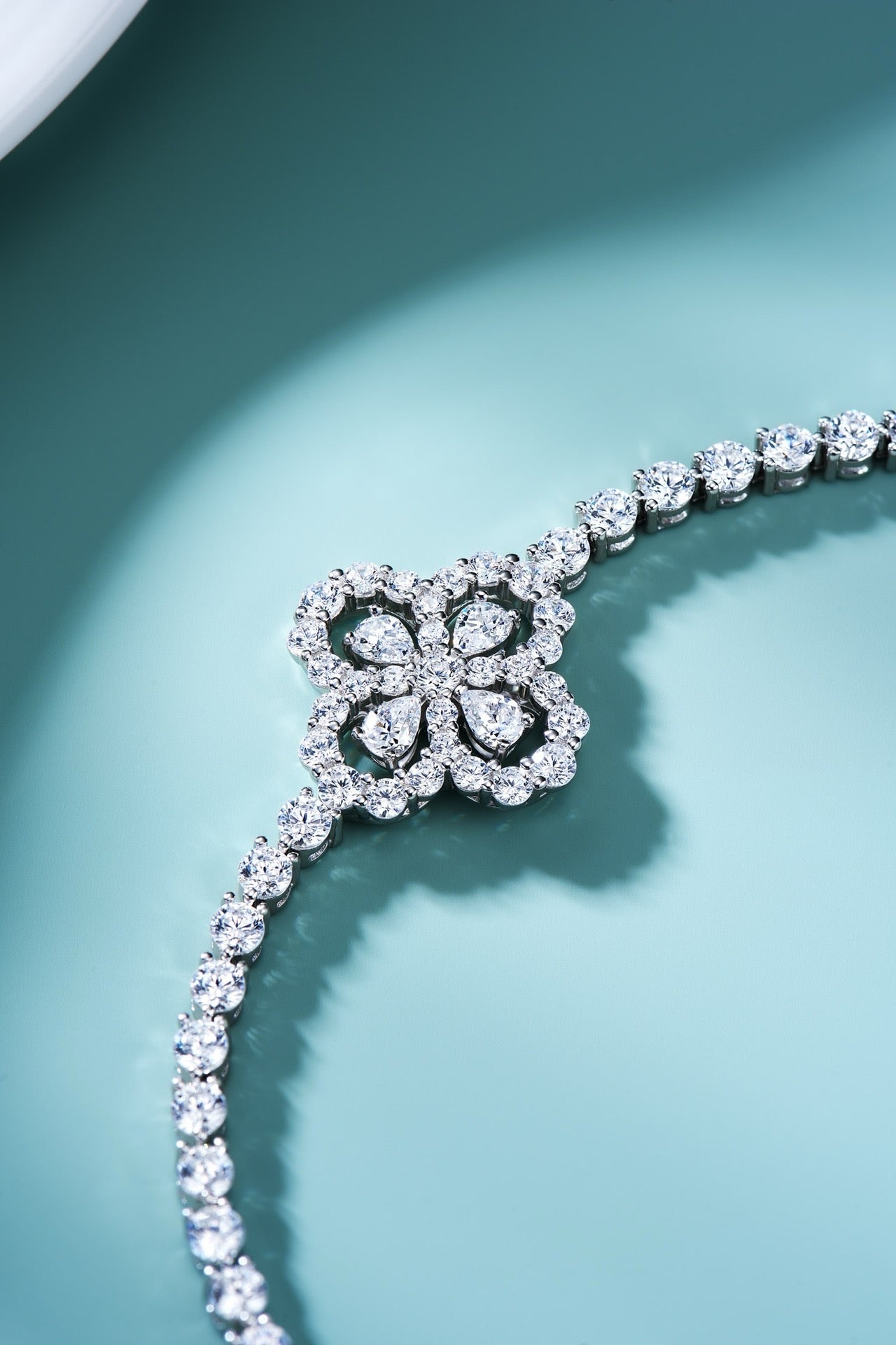 Blossoming Brilliance Diamond Bracelet