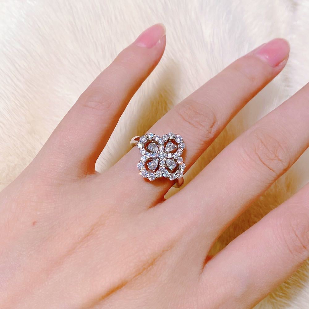 Luminous Blossom Ring