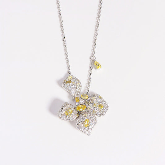 Golden Petals Diamond Ensemble Set